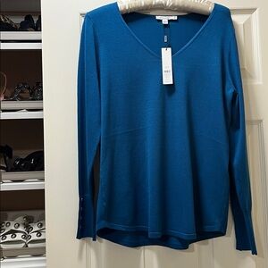 Chicos V Neck Pullover Sweater 0 Small
